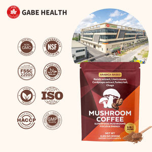Complément Alimentaire Café aux Champignons Végétalien Sans Sucre Soutien Immunitaire, Cognitif et Énergétique pour la Santé Quotidienne des Adultes Marque Privée - Product Image 2