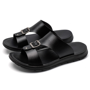 Fashion Men Outdoor Slides Slippers New Style Large Size Summer Beach <b>Sandals</b> for Men - Product Image 1