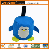 Jouet en peluche pingouin en gros, jouet sensoriel anti-stress souple et moelleux, design brodé, jouet anti-anxiété pour enfants