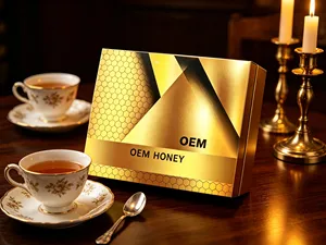 Vente en gros OEM Energy Honey International, miel pur à 100% en pot Mason, durée de conservation de 24 mois - Product Image 4