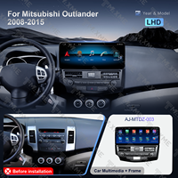 Écrans OLED de haute qualité de 12,3 pouces pour la navigation, pour Mitsubishi Outlander 2008-2015, moniteur de voiture Android