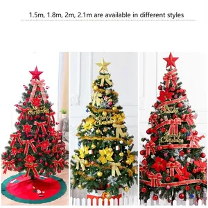 ต้นคริสต์มาสเทียมแบบบานพับผสมทำจากพีวีซี + PE ความหนาแน่นสูงมี6FT - Product Image 2