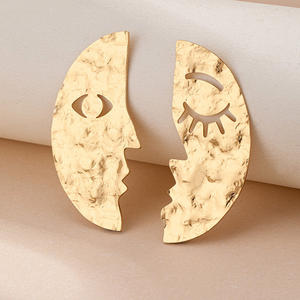 Pendientes Asimétricos de Moda Kaimei 2026, Pendientes de Aleación Dorados para Mujer, Estilo Halloween, Pendientes Originales para Mujer - Product Image 2