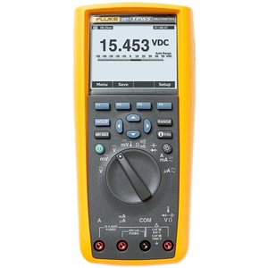 Pour 287 True RMS, multimètre portable 10A 1000V, résistance 500M Ohm, 100mF, garantie 1 an, origine américaine - Product Image 1