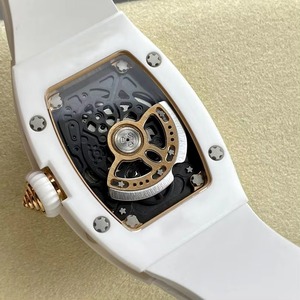 Reloj de Diseño de Moda con Moissanita para Mujer, Reloj Mecánico Automático de Lujo para Dama, con Portavasos - Product Image 5
