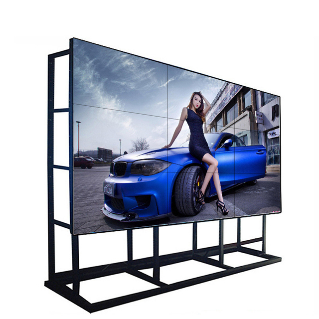 High Brightness 55 Inch LCD Video Wall 2x2 3x3 2x3 3x4 4x4 Splicing Screen Display Digital Signage Advertising Player