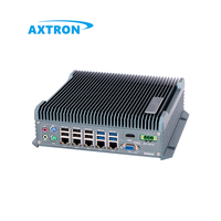 Compacto Mini Linux Integrado ITx Industrial PC Computadora Core I3 I5 I7 5 LAN 10 USB 8 COM RS232 RS485 Compatible Windows11 Ubuntu