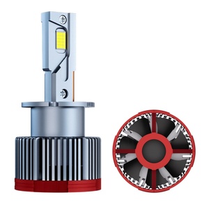 ไฟหน้า LED ซีรีส์ D รุ่น D1S D2S D3S D4S D5S D8S พร้อมตัวถอดรหัส Canbus หลอดไฟ LED สำหรับรถยนต์ ท่อทองแดง 4 เส้น 12v หลอดไฟหน้า LED รุ่น D1s - Product Image 4