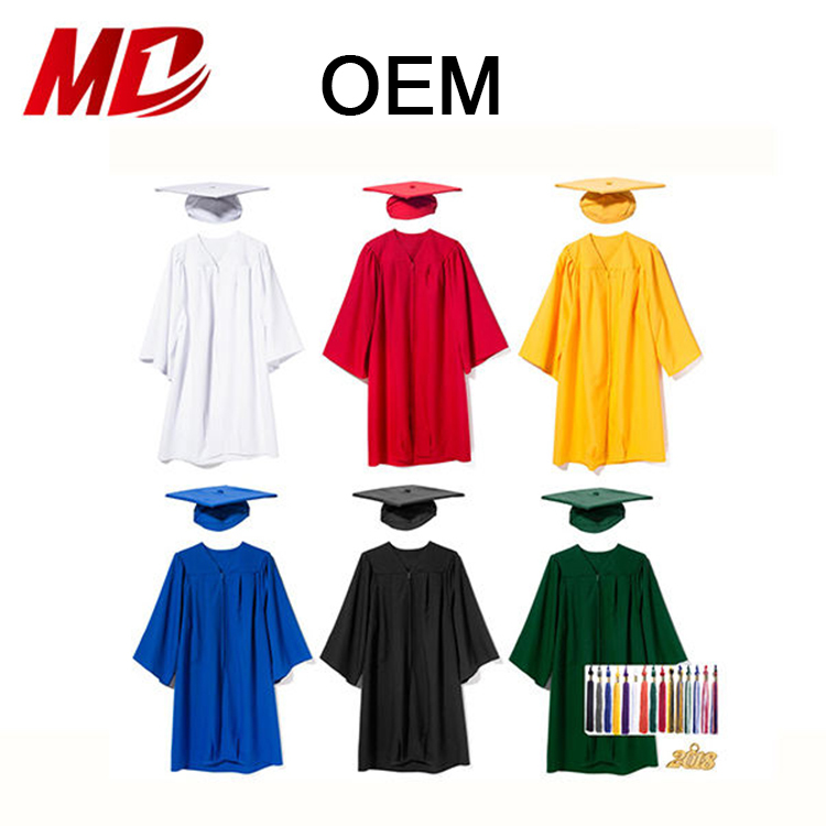 Kids Graduation Cap And Gown Outfit - Toddler To Kindergarten Stage Performance Set