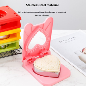 Pan Decruster Sandwich Cutter Pancake Maker Sandwich Cutter y Sealer para DIY - Product Image 4