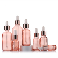 Großhandel Mini-Glasfläschchen mit Pipette 10ml 15ml 20ml 30ml 50ml Anpassbare Farbe Pipettenverschluss Mattiert Kosmetik Serum Ätherisches Öl