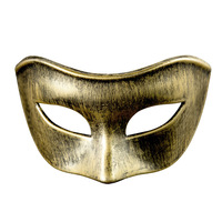Masque de carnaval vintage en plastique, masque de bal de carnaval, masque de fête de Noël, masque de fête d'Halloween, masque de costume, fourniture directe d'usine