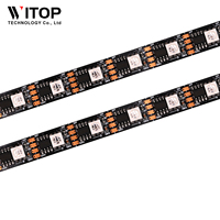 Bandes Adressables Gs8208 12V Rgb 5050 30 Led Pixel Controlled Programmable Digital Strip SPI Light Ws2815