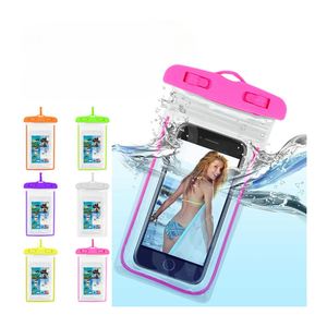 Estuche Impermeable Flotante para Teléfono con Correa para el Cuello, Bolsa Seca Transparente con Pantalla Táctil para Natación y Actividades en la Playa - Product Image 2