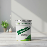 Peinture liquide polyuréthane écologique Runshine de qualité supérieure, laque transparente haute brillance durable pour meubles en bois