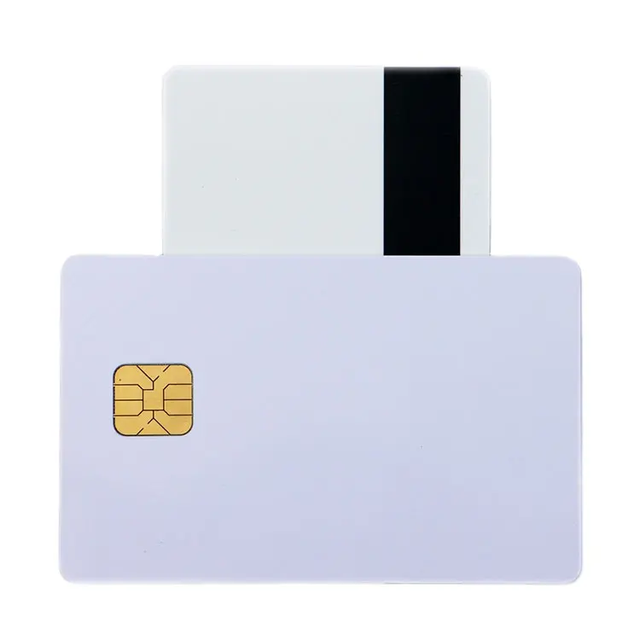 Customizable Inkjet Printed PVC Smart Card Contact IC Chip NFC RFID Communication Interface for Banking Hotel Transportation Use