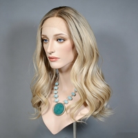 Perruques Lace Front Européennes Remy sans colle en dentelle suisse, avec ligne de cheveux naturelle pré-épilée, 100% cheveux humains, pour usage quotidien