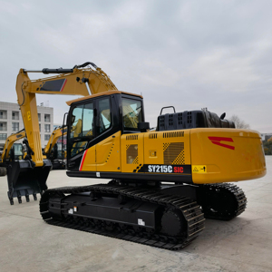 Excavadora China 21ton SY215C, excavadora sobre orugas, precio en Ghana - Product Image 1