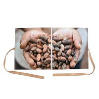 Emballage de calendrier de l'avent de Noël biodégradable fait à la main de luxe 24 jours Ramadan ensemble de café de l'avent blanc boîte de calendrier cadeau