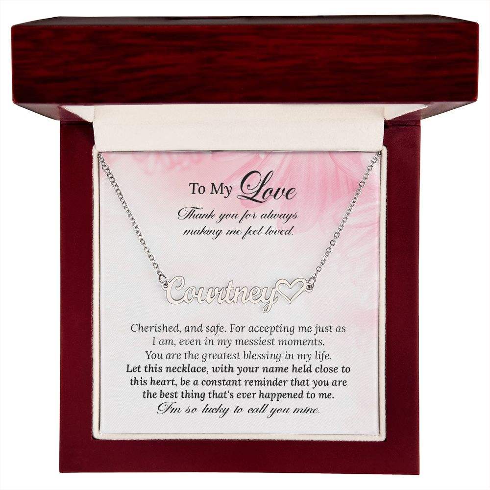 Necklace + Card Gift Box LED