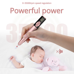 เครื่องเจียรเล็บพกพา OEM ODM รับทำโลโก้ ปากกาขัดเจลไฟฟ้า สำหรับร้านทำเล็บ - Product Image 5