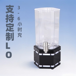 Distributeur de boissons Coosoul 1,5 L avec éclairage LED et robinet pour bars et fêtes - Product Image 3