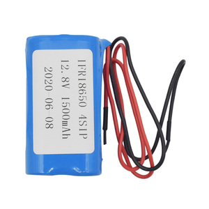 Paquete de Baterías Recargables de Iones de Litio <span class=keywords><strong>LiFePO4</strong></span> 18650 <span class=keywords><strong>4S1P</strong></span> 12.8V 1500mah 4S, Celda de Batería de Fosfato de Hierro y Litio de 1.5ah - Product Image 2