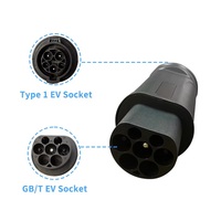 Adaptateur de chargeur EV, convertisseur de câble de charge EV de type 1 à GB/T 32A