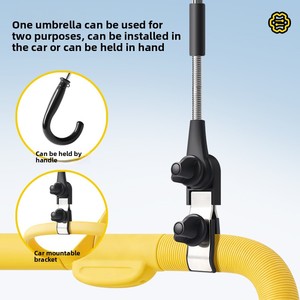 <span class=keywords><strong>Sombrilla</strong></span> para Cochecito JUNVOY, 8 Varillas, <span class=keywords><strong>Universal</strong></span> para Triciclos de Bebé, Carritos de Empuje para Niños, Protección Solar, Uso en Exteriores - Product Image 3