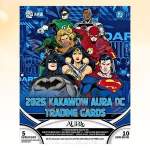 Livraison gratuite 2025 Kakawow Aura DC Trading cards Standard Hobby Sealed case Super man Bat man - Product Image 6