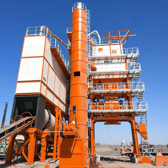 CE EAC ISO сертификат SAP160 асфальтобетонный завод с емкостью 160TPH