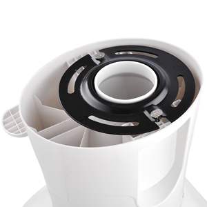 Inodoro Moderno Europeo de Descarga por Gravedad, Redondo, de Doble Descarga, de Una Pieza, de Cerámica, Montado en el Suelo para Uso en Baños - Product Image 3