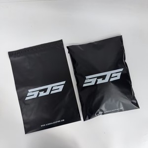 Custom Printed Logo Matte Black Poly Mailer Bags Tear Proof Self Seal Streetwear Clothing Shipping Packaging Bags - Product Image 1