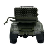Camion RC en alliage 6 roues motrices à l'échelle 1:16 JX WPL B36-2 avec lance-roquettes, télécommande 2,4 GHz, niveau expert, véhicule de loisir intérieur/extérieur