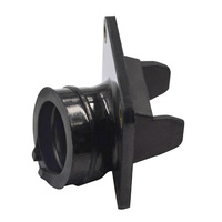 Collecteur D'admission de moto En Caoutchouc Carburateur Interface pour Yamaha YZ80 1993-2001 YZ85 YZ125 5PA-13565-00-00 4ES-13565-00-00