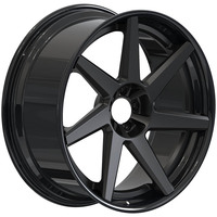 Roues forgées polies personnalisées Jantes forgées 2 pièces Roue forgée en alliage d'aluminium de 20 pouces