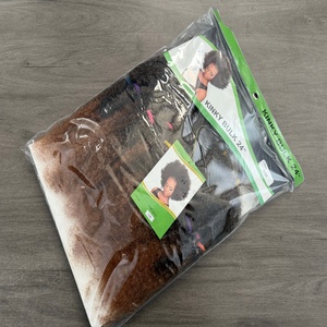 Offre Spéciale : Extensions de Cheveux Afro Kinky en Vrac, Fibre à Basse Température, Pré-étirées, Faciles à Tresser au Crochet, Cheveux Bouclés Pré-étirés pour Tresses - Product Image 4