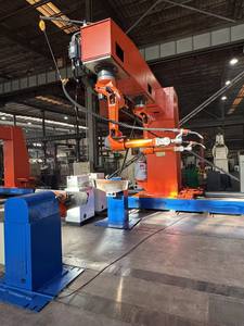 Bras de robot de soudage à arc à six axes personnalisable à charge utile lourde de 8 kg pour l'aérospatiale et les machines lourdes - Product Image 2