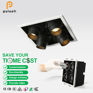 New lõm Spotlight xuống ánh sáng ZigBee CCT Chùm tia góc điều chỉnh Trần LED 20W 32W 40W siêu sáng nhúng đèn tại chỗ - Product Image 1