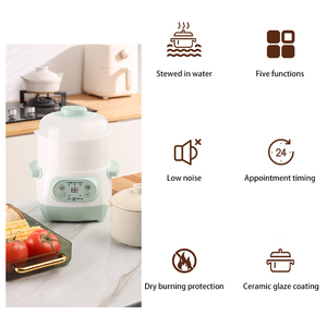 Hộ gia đình khỏe mạnh hầm nấu ăn gốm crockpot Nồi điện Nồi nấu chậm crock nồi - Product Image 3