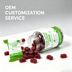 Gummies Détox <span class=keywords><strong>Foie</strong></span> au Chardon-Marie : Nettoyage Sain du <span class=keywords><strong>Foie</strong></span>, Soutien à la Perte de Poids, Naturel, Adultes, Dosage 2 Gummies par Jour - Product Image 2