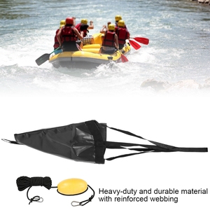 Ensemble d'ancres flottantes portables de 24 pouces <span class=keywords><strong>pour</strong></span> yacht, bateau pneumatique, <span class=keywords><strong>kayak</strong></span>, bateau de pêche, noir - Product Image 5