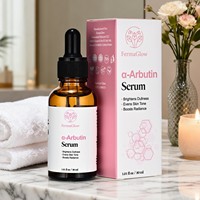 Sérum Visage Éclaircissant et Unifiant au Niacinamide et Alpha Arbutine Fermentée pour une Peau Radieuse et Correctrice des Taches Pigmentaires