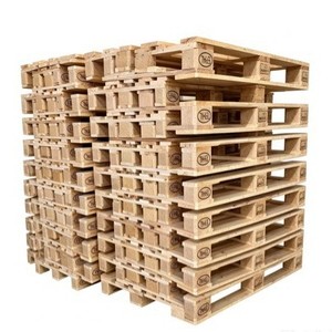 พาเลทไม้เว่ยรุ่ย ขนาด 1200x1000 มม. มาตรฐาน EPAL ผ่านการรมควัน สำหรับการขนส่งทางโลจิสติกส์ แบบสองทางเข้า - Product Image 2