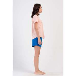 Conjunto Elegante de Chaqueta Ovalada de Manga Corta con Cuello Redondo para Mujer, para Uso Diario - Product Image 2