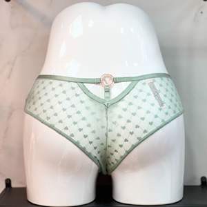 Cross Border Spot Women's Lace Embroidery Heart-Shaped Hollow <b>V</b>-Ring Buckle Underwear Bow Sexy Triangle Underwear Fun Underwear - Product Image 6