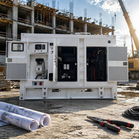 Générateur diesel insonorisé 2200 kVA, alternative électrique, 50 Hz/60 Hz, super silencieux, 1760 kW