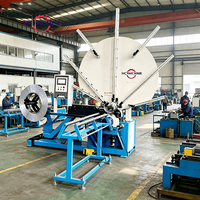 Machine automatique de fabrication de conduits d'air en spirale pour CVC (Chauffage, Ventilation, Climatisation)
