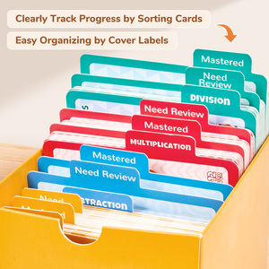 Joycat GIÁO DỤC THẺ <span class=keywords><strong>FLASH</strong></span> dịch vụ in ấn Montessori học tập tùy chỉnh THẺ <span class=keywords><strong>FLASH</strong></span> nhận thức thẻ cho trẻ em - Product Image 5