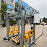 Dispositif de palettisation de blocs Zhongke, spécialement conçu pour la machine à briques entièrement automatique QT